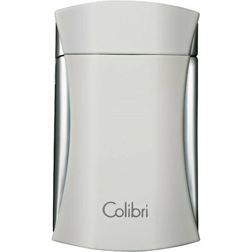 Зажигалка Colibri AMBIANCE white lacquer, polished chrome зажигалка газовая colibri maui black lacquer