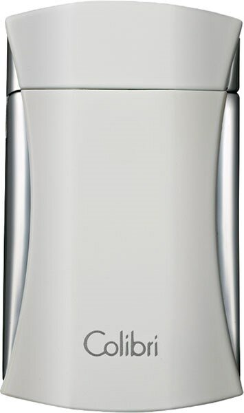 Зажигалка Colibri AMBIANCE white lacquer polished chrome