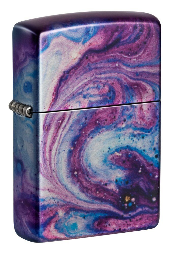 Зажигалка Zippo Universe Astro Сиреневый - фотография № 1