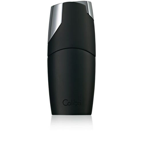 Зажигалка Colibri RIO black mate, polished chrome