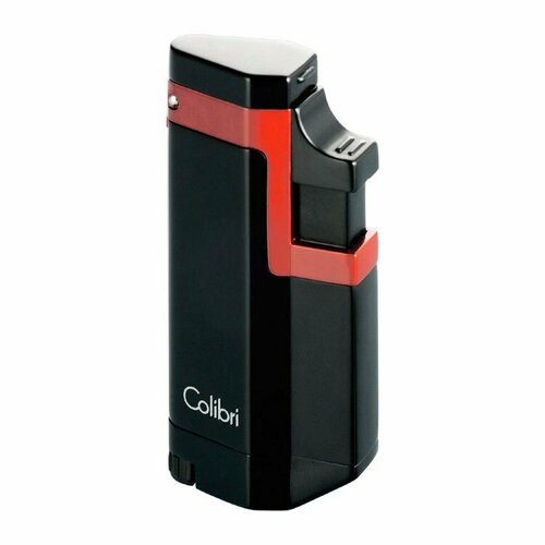 Зажигалка Colibri Tribecca II Black Red