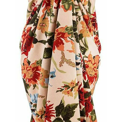 Парео накидка пляжная с мешочком килт для бани сауны Santalino Цветы 120Х180 хлопок 1275₽