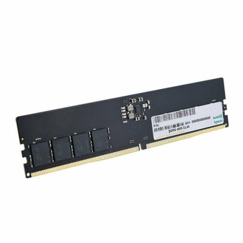 Модуль памяти Apacer 16GB DDR5 4800 DIMM FL16G2A PTH CL40 12V 2048x8 RTL 548000₽