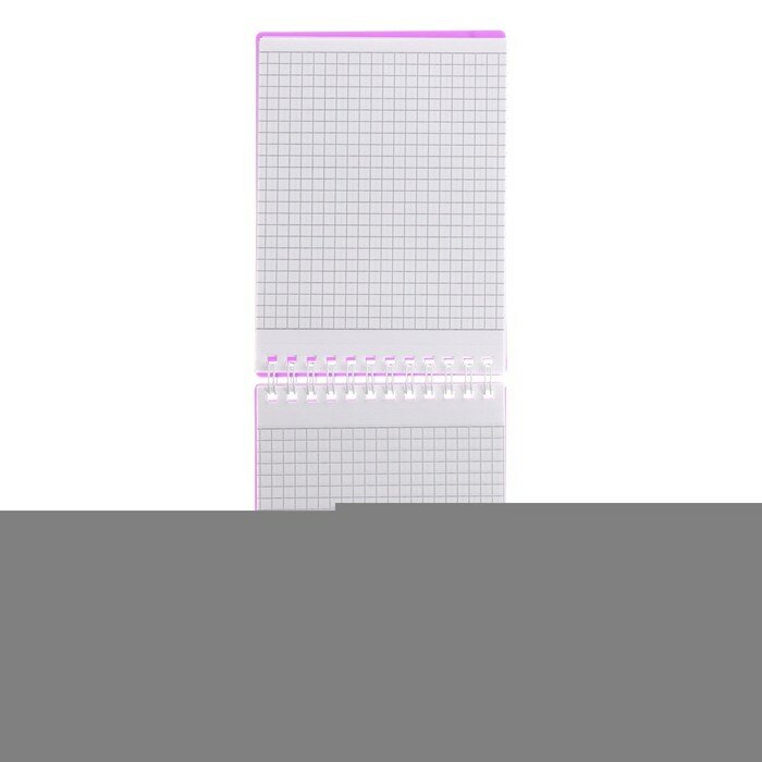 Записная книжка Canvas Фиолетовая, 80 листов, А6, клетка Хатбер - фото №3