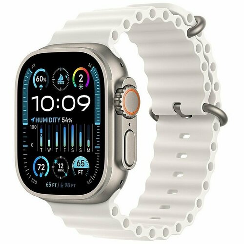Умные часы Apple Watch Ultra 2 GPS Cellular 49mm Titanium Case with White Ocean Band 8499000₽