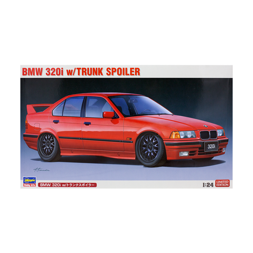 20592 Hasegawa BMW 320i w/Trunk Spoiler (1:24)