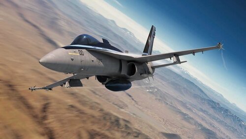 Изображение товара A00504 Сборная модель самолета Top Gun Mavericks F-18 Hornet