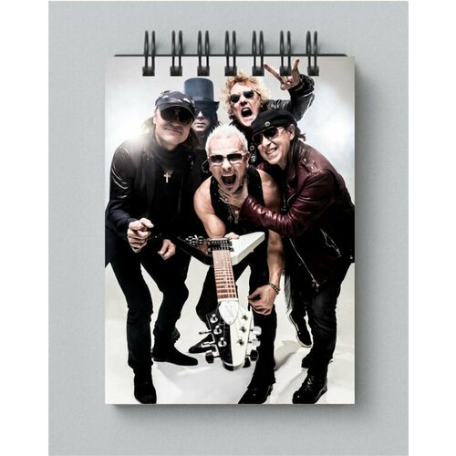 Блокнот Scorpions, Скорпионз №7, Размер А4, 21 на 30 см блокнот scorpions 8