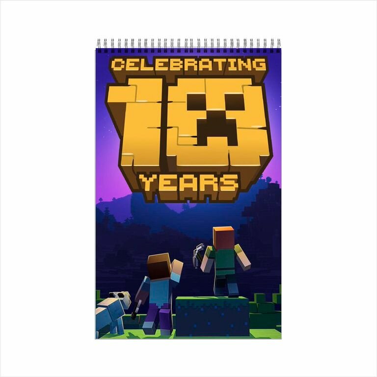 Блокнот Майнкрафт, Minecraft №17, А6