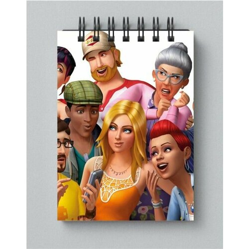 Блокнот The Sims, Симс №7, А6