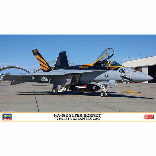 H02365 Hasegawa Истребитель F/A-18E Super Hornet VFA-151 Vigilantes CAG Limited Edition (1:72) 12547 academy американский палубный истребитель f a 18e vfa 143 pukin dogs 1 72