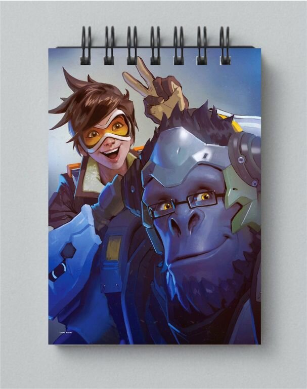 Блокнот Overwatch, Овервотч №21, А4