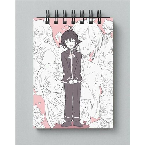Блокнот Mairimashita! Iruma-kun, Добро пожаловать в ад, Ирума №9, Размер А4, 21 на 30 см