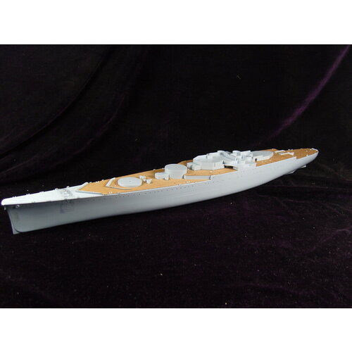 AW50017 Деревянная палуба для 1/400 Jean Bart