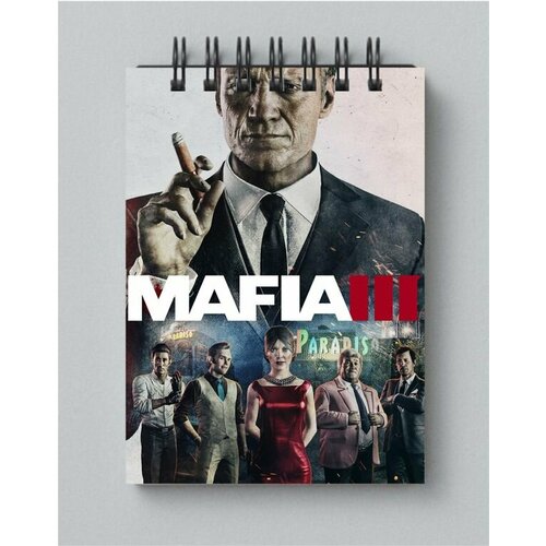 Блокнот Mafia, Мафия №7, А4 шапка mafia мафия 7