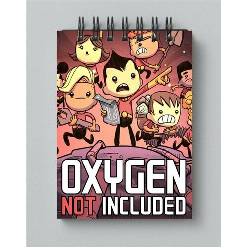 бокс oxygen not included оксиген нот инклюдед 7 товар с нашей картинкой Блокнот OXYGEN NOT INCLUDED, оксиген НОТ инклюдед №7, А6