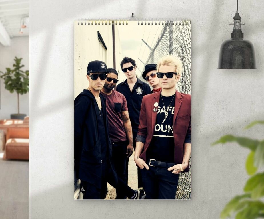 Календарь перекидной Sum 41, Сам 41 №25, А4