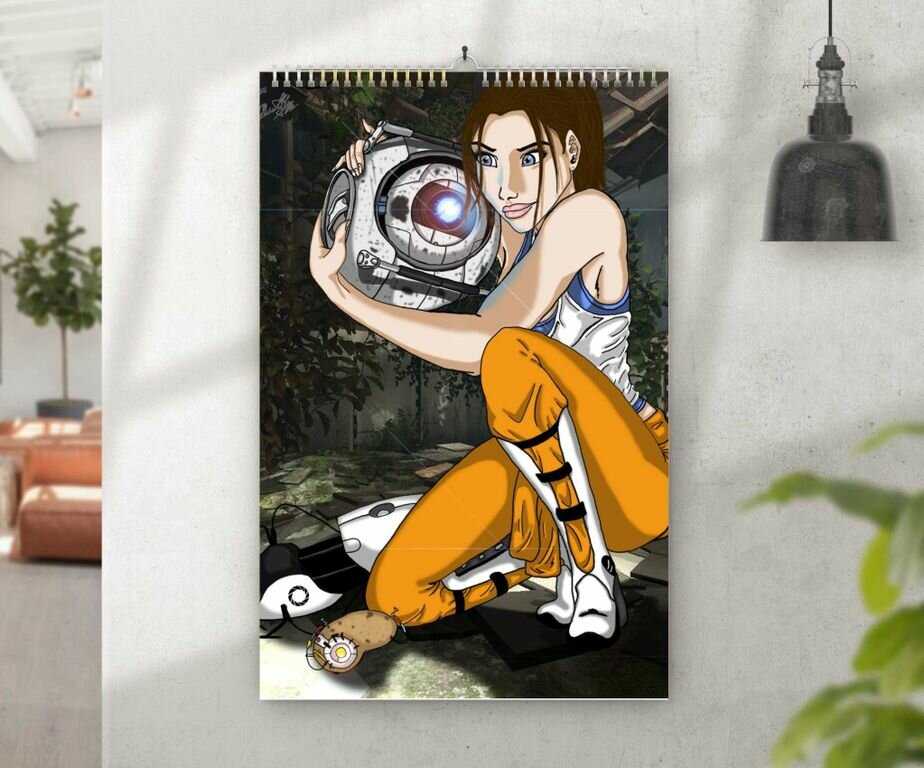 Календарь перекидной Portal 2, Портал 2 №29, А4