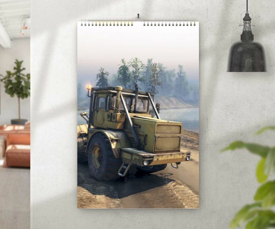Календарь перекидной Spintires, Спинтайрес №17, А3