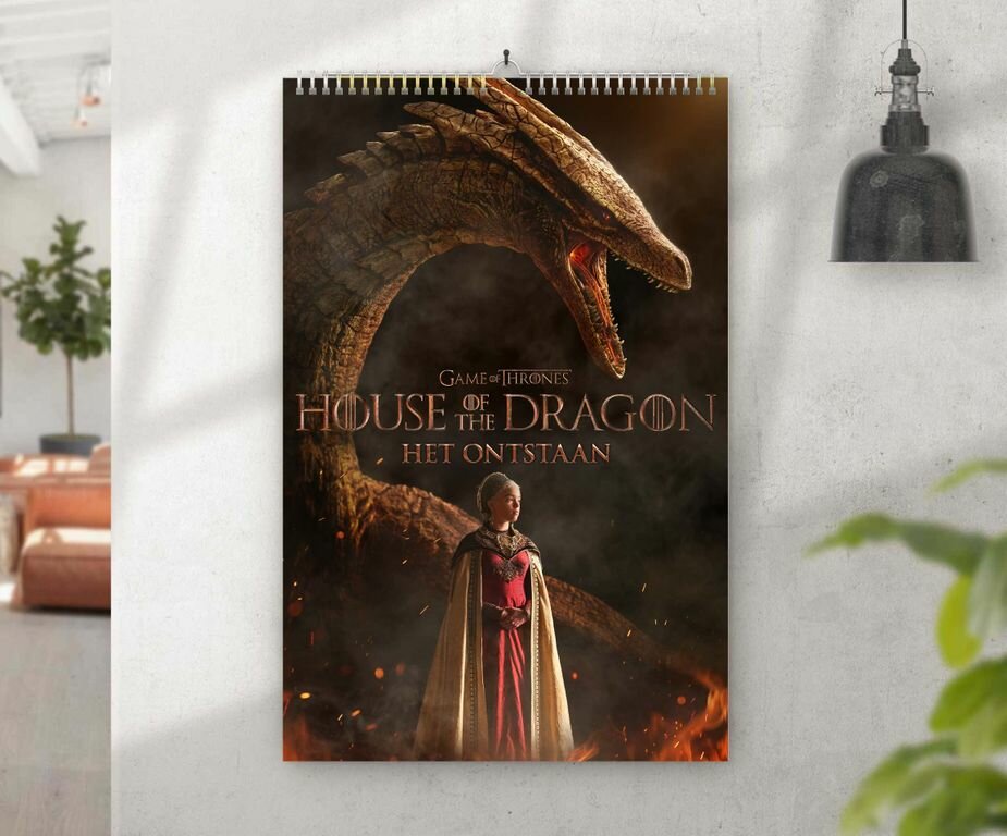 Перекидной календарь Дом Дракона, House of the Dragon №11, А3
