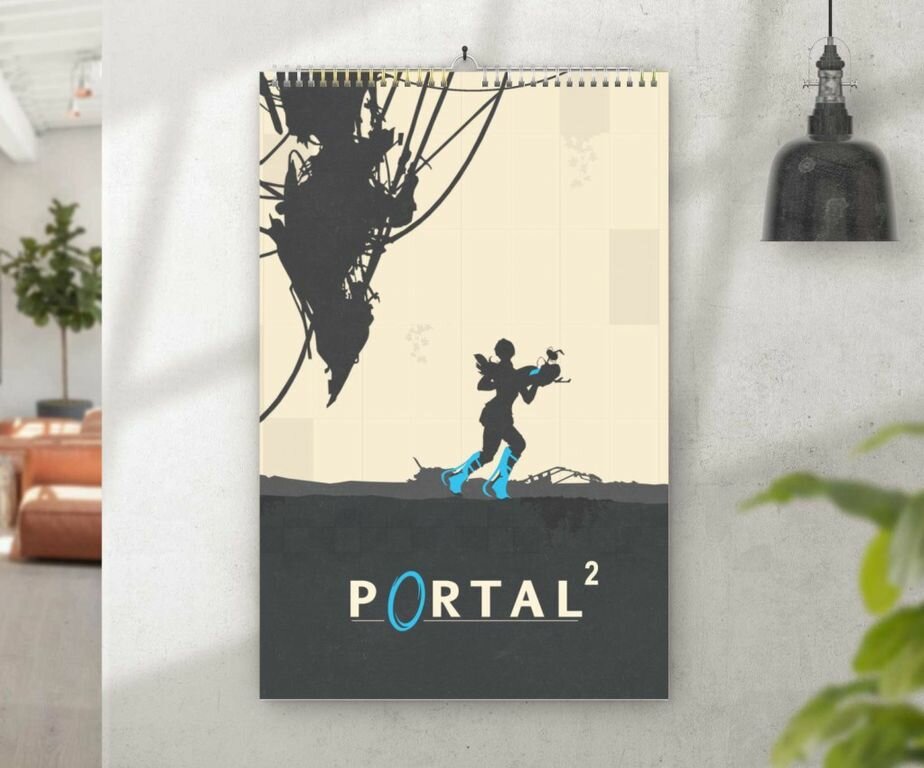 Календарь перекидной Portal 2, Портал 2 №27, А4