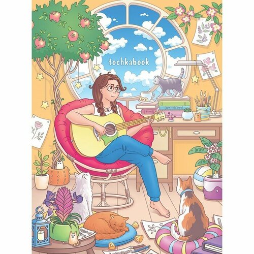 Точкабук 162 х 222 мм, 64 листа в точку 