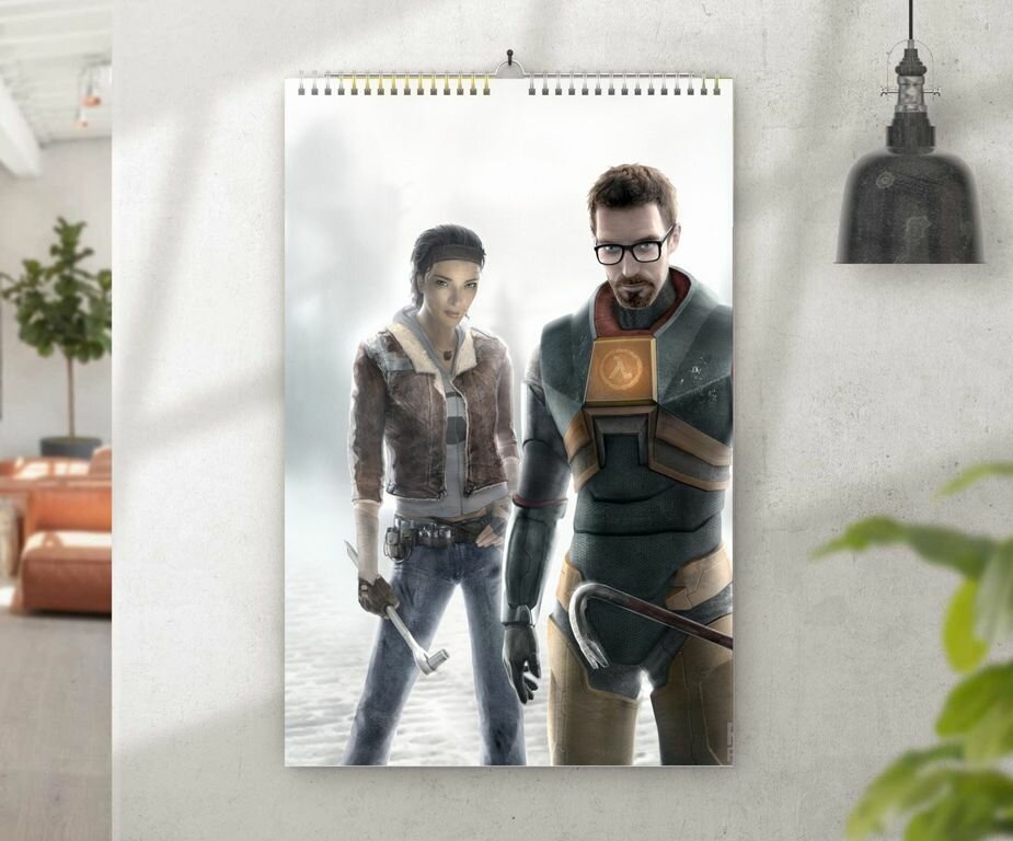 Календарь перекидной Half-Life, Халф Лайф №4, А3