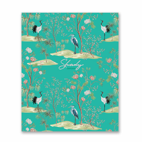 SVETOCH Бизнес-блокнот матовая ламинация 80ББТ5_2_5_1 A5 80 л клетка Аисты 000407 1144₽