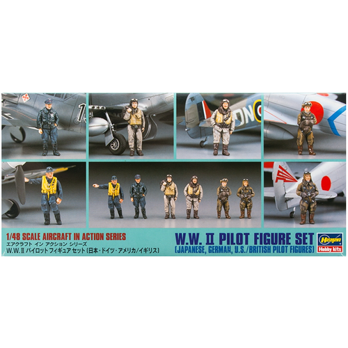 36107HG Набор фигур пилотов Второй мировой войны (WWII PILOT FIGURE SET) 36107hg набор фигур пилотов второй мировой войны wwii pilot figure set