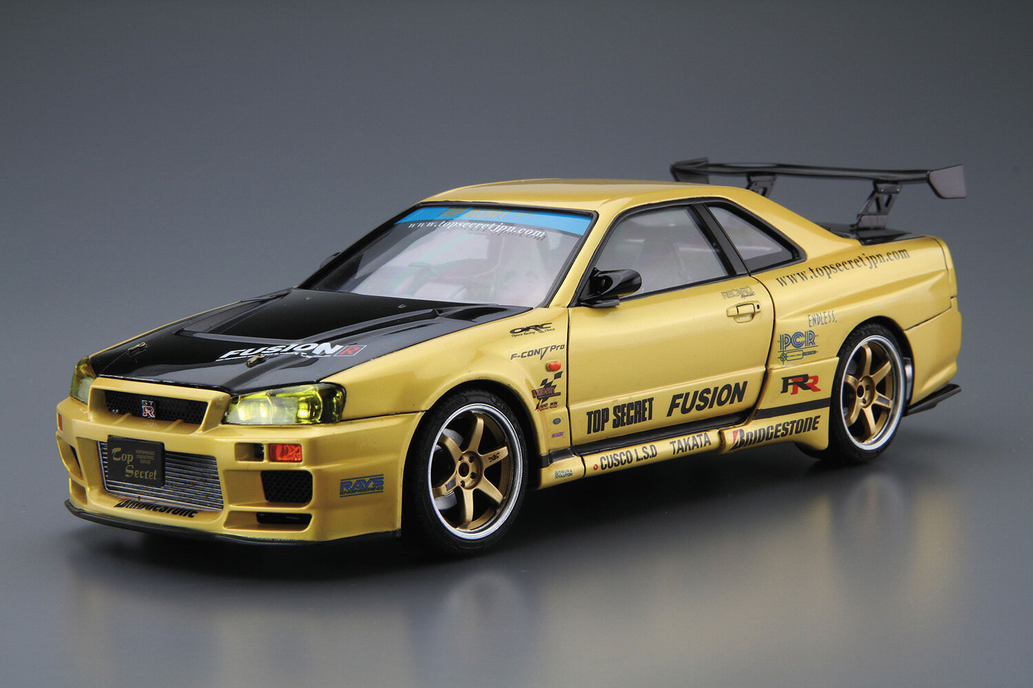 Модель Nissan Skyline GTR r34