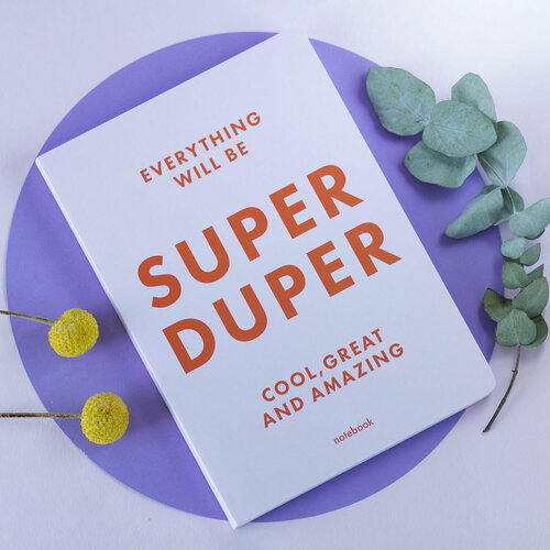 Блокнот 'Super Duper' henn sophy super duper you