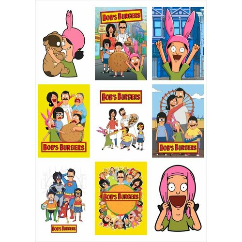 Наклейки Bobs Burgers, Закусочная Боба №1