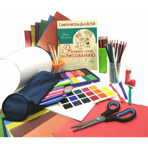 Цветные карандаши ARTLOVERBOX Творческий набор для детей 5-7 лет