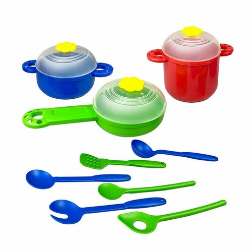 Набор детской посуды Шеф-повар набор посуды zarrin toys шеф повар разноцветнй