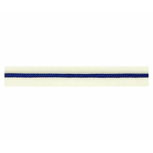 Шнур для шитья, плетеный, синий, 25 м, 1 упаковка шнур для шитья плетеный желтый 25 м 1 упаковка