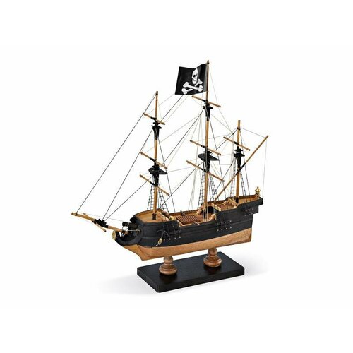 ao 055007 сборная модель корабля 1 100 pirate ship Набор для постройки модели корабля PIRATE SHIP (пиратский корабль). Масштаб 1:135