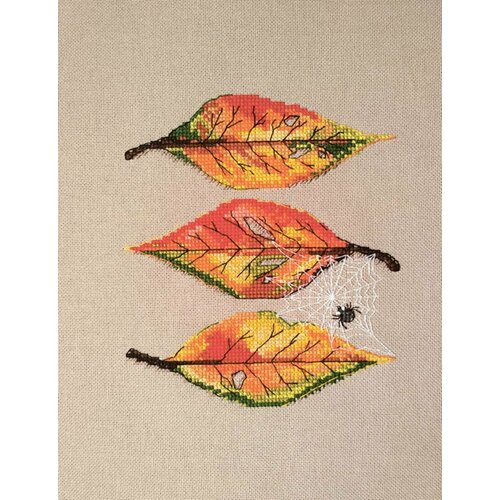 Набор для вышивания Осенние листья, 1 набор