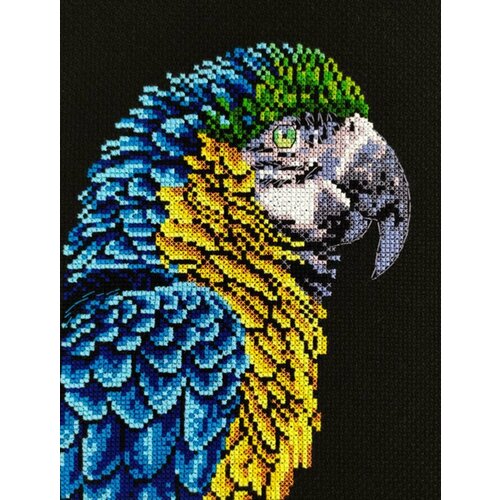 Набор для вышивания Попугай Ара, 1 набор ап 17 акварельные тюльпаны электронная схема