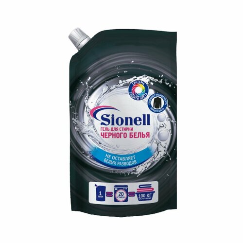 Гель для стирки Sionell черного белья 1 л 560₽