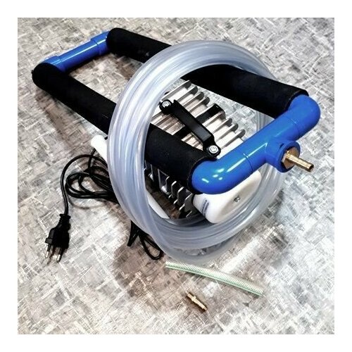 Мощный компрессор с распылителем для создания лунки зимой и аэрации пруда комплект 140 лмин 1801000₽