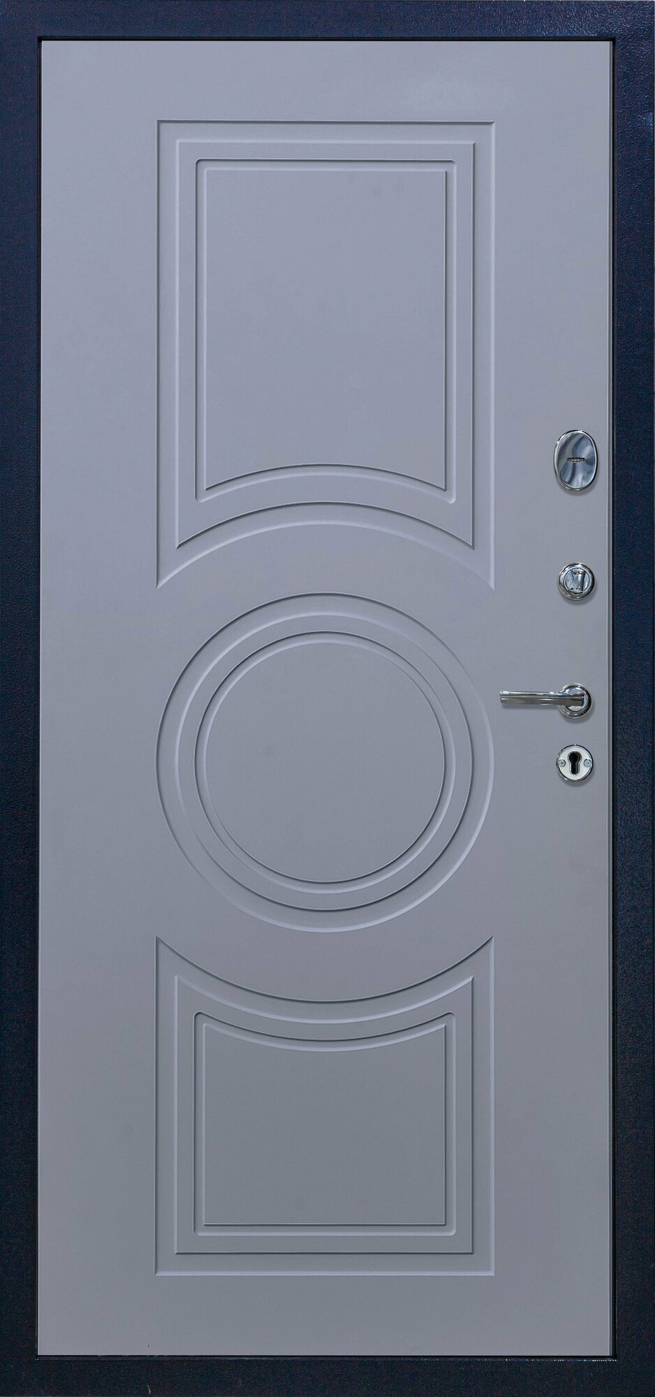 Входная дверь DIVA 510 2050х960 Правая Титан - Д8 Силк Маус УТ-00081013 - фотография № 3