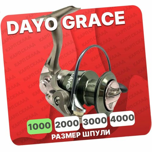 Катушка рыболовная DAYO GRACE 1000 для фидера катушка dayo liberty 1000