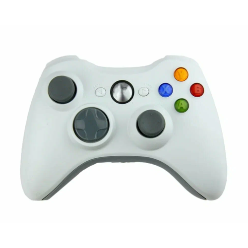 Беспроводной геймпад (джойстик) для Xbox 360 беспроводной, белый