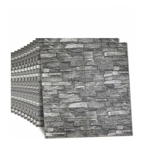 Самоклеющиеся панели для стен 3Д 77*70 см, Кирпич Бетон 5 шт.