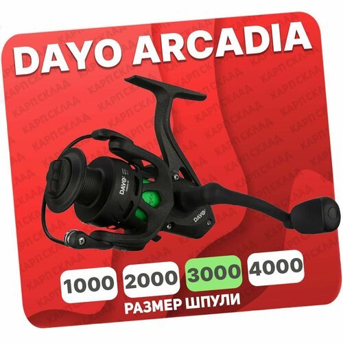 Катушка безынерционная DAYO ARCADIA 3000 (3+1)BB