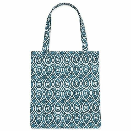 фото Сумка шоппер традиция, фактура гладкая, синий