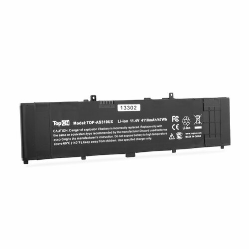 Аккумулятор для ноутбука Asus UX310, UX410. 11.4V 4110mAh. PN: B31N1535 аккумулятор oem совместимый с 0b200 02020000 b31n1535 для ноутбука asus ux310 ux410 11 4v 4110mah