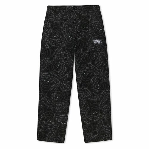 Брюки RIPNDIP, размер 30, черный ripndip sprinkles wide leg denim