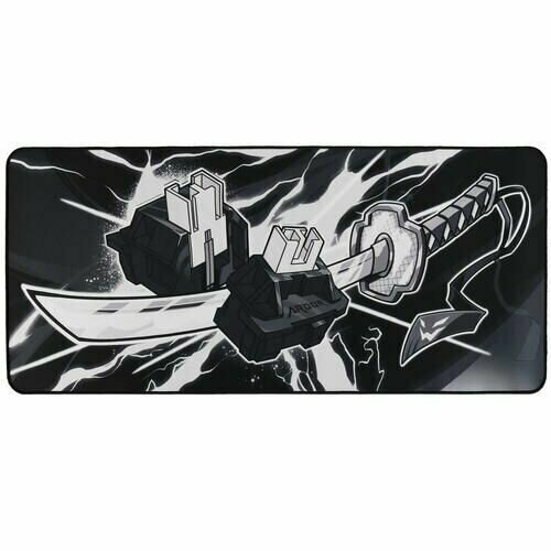 Коврик ARDOR GAMING GM-XL Katana Black&White многоцветный черный