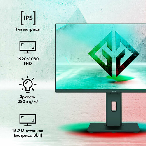 Монитор GMNG Gaming GM-24F01 238 черный gm24sg01 2288000₽